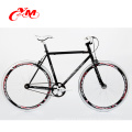 Bicicletas fixie de la sola velocidad de la venta superior / bici fija del engranaje 700c con el servicio del OEM / bici fija blanca del engranaje para la venta